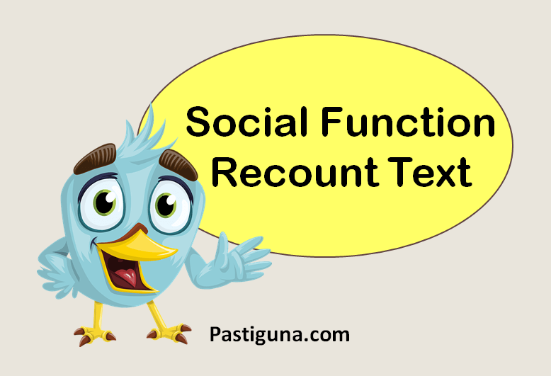 Social Function Recount Text