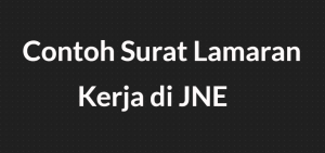 50+ Contoh Surat Lamaran Kerja Yang Baik dan Benar [Doc ...