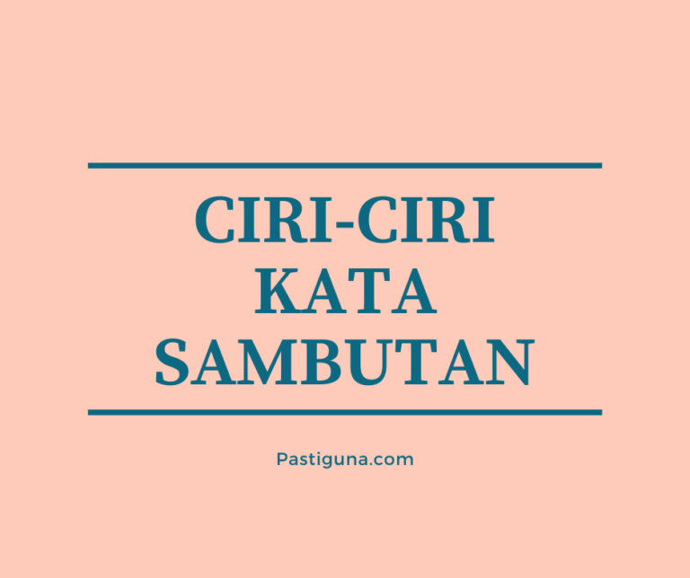 √ Kumpulan Contoh Kata Sambutan Singkat Yang Baik dan Benar