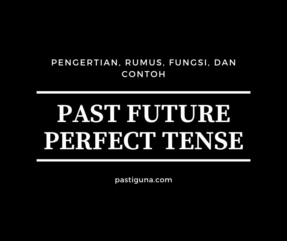 Past Future Perfect Tense