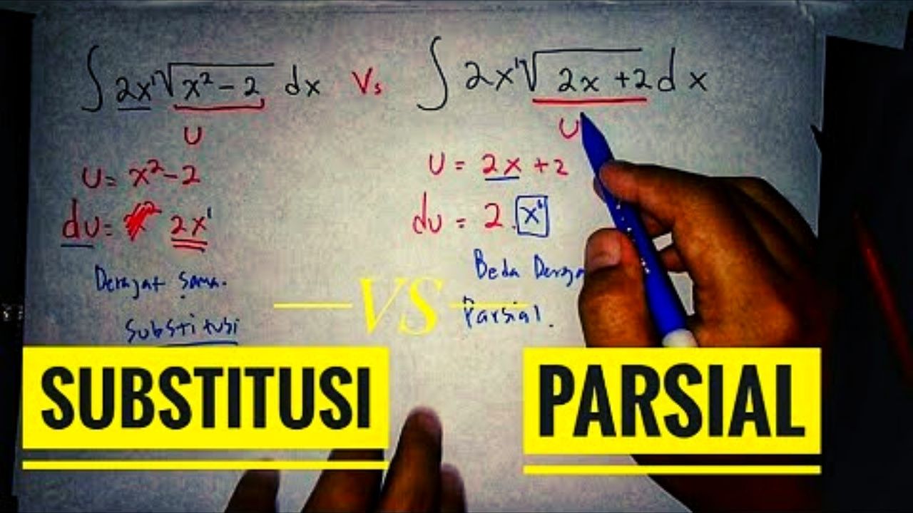 integral substitusi dan parsial