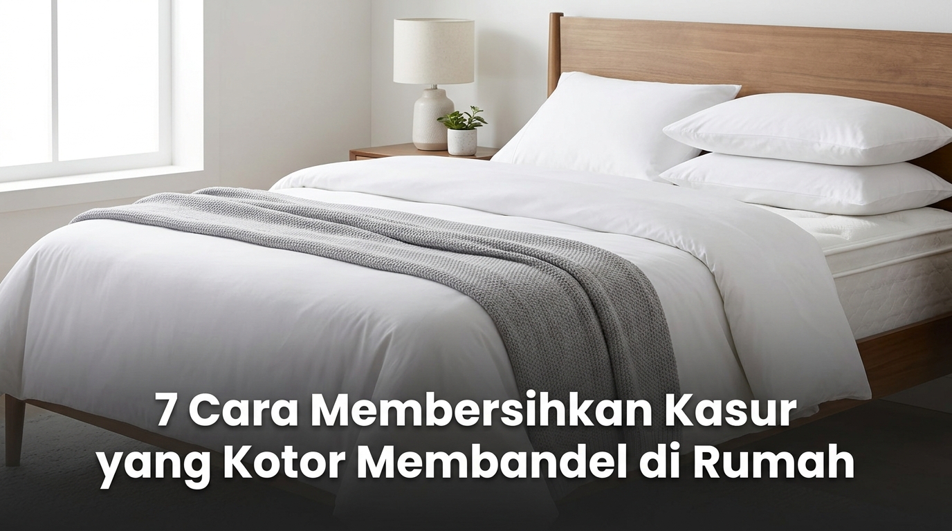 7 Cara Membersihkan Kasur yang Kotor Membandel di Rumah